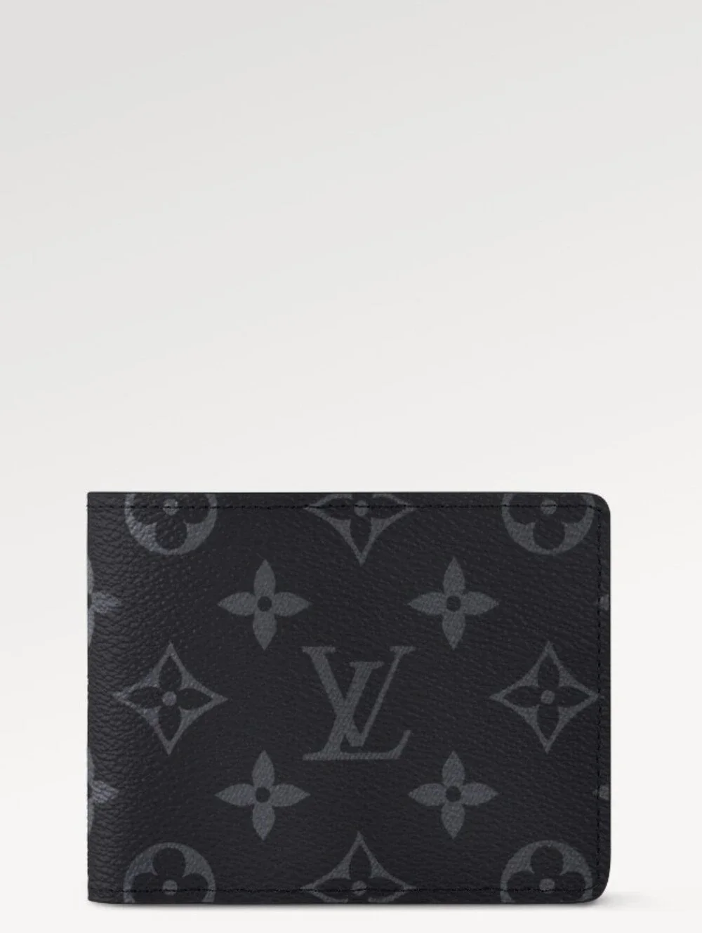 BNIB LOUIS VUITTON Slender Wallet M62294 Monogram Eclipse CANVAS With COA - Picture 1 of 9